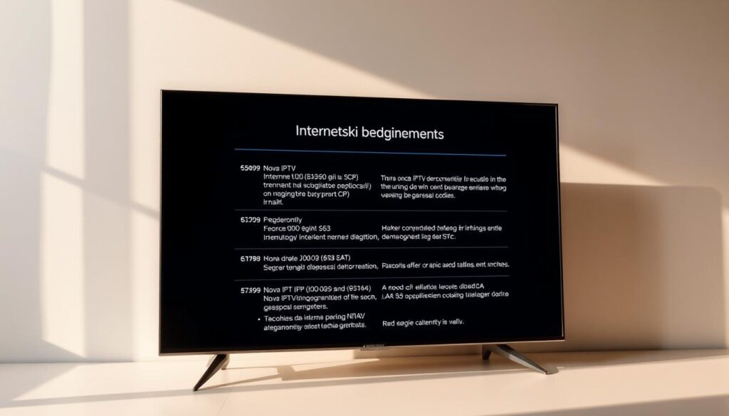 Nova IPTV internetski zahtjevi
